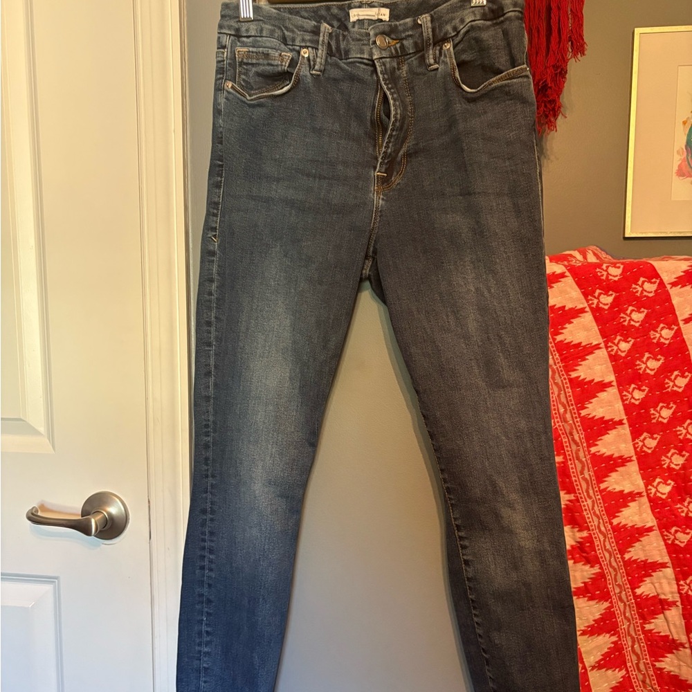 Good American Dark Blue Skinny Jeans